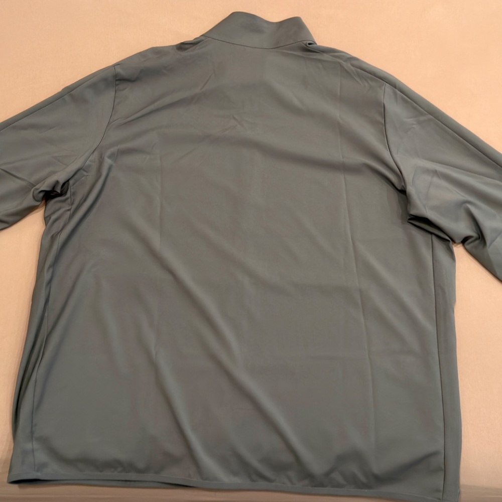 Nike Collection of (3) Light Golf Jackets in XXL Black, Blue, Grey - Picture 5 of 6